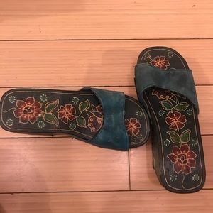 Hawaiian Hand Painted Sandals